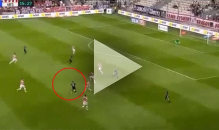 GENIALNE zagranie Ramireza i gol Sekulskiego z Cracovią! 1-0 [VIDEO]
